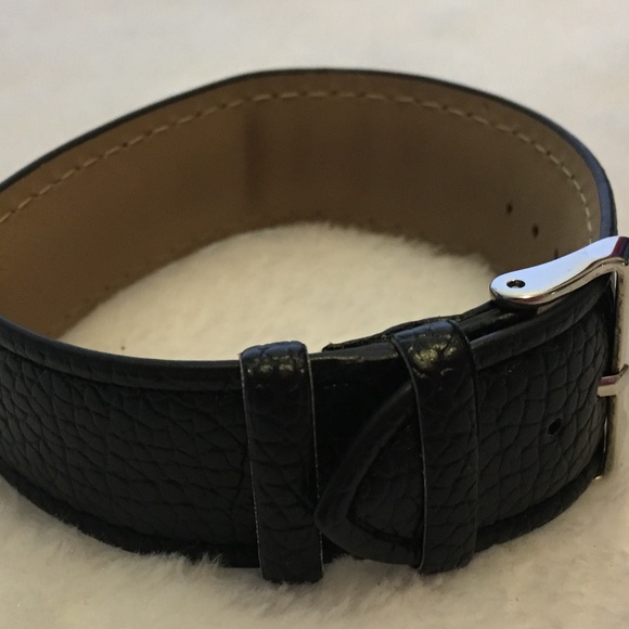Francesca's Collections Jewelry - **SALE** Black Leather Buckle Bracelet WOW